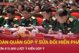 Bộ Quốc phòng tổ chức lấy ý kiến về sửa đổi Hiến pháp năm 2013