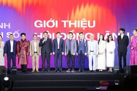 Hội đồng lãnh đạo Liên minh Niềm Tin Số ra mắt. (Ảnh: PV/Vietnam+)