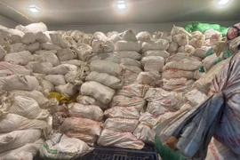 Kho cấp đông hàng chục tấn hàng hóa trong 4-6 tháng. (Ảnh: CAHN)