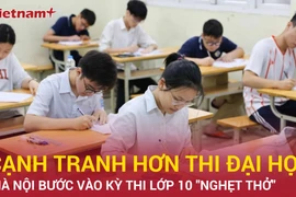 Hà Nội sẵn sàng cho kỳ thi vào lớp 10 công lập