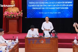 Thi lại ở Tuyên Quang: Thí sinh vẫn được xét tuyển đại học theo nguyện vọng đã đăng ký