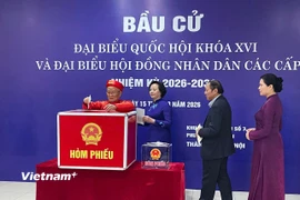 Cử tri 84 tuổi: “Mỗi lần đi bầu cử lại thấy đất nước đổi thay” 