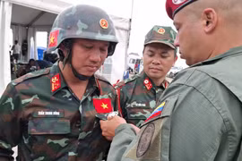 Chính phủ Venezuela vinh danh Đoàn cứu nạn cứu hộ Việt Nam về sứ mệnh nhân đạo