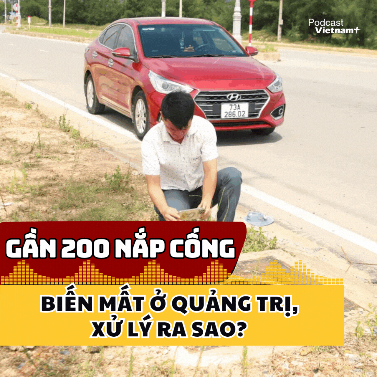 Gần 200 nắp cống biến mất ở Quảng Trị, xử lý ra sao? 