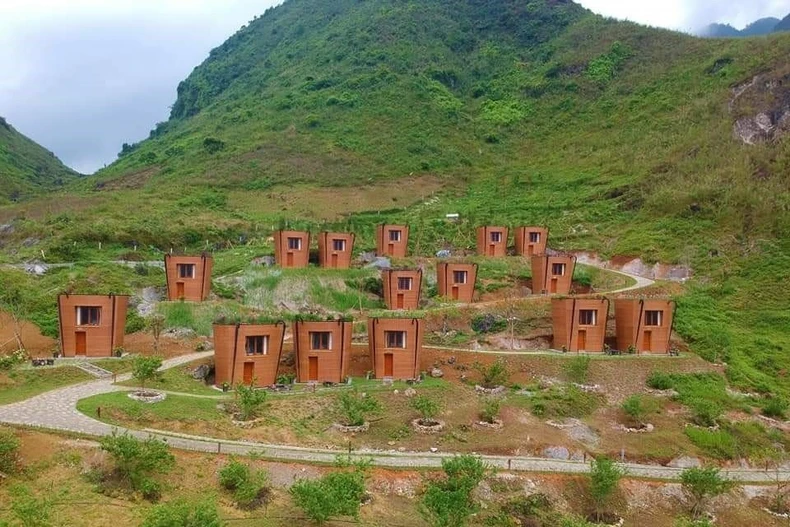 Khu nghỉ dưỡng với các ngôi nhà hình Quẩy Tấu xác lập kỷ lục Việt Nam