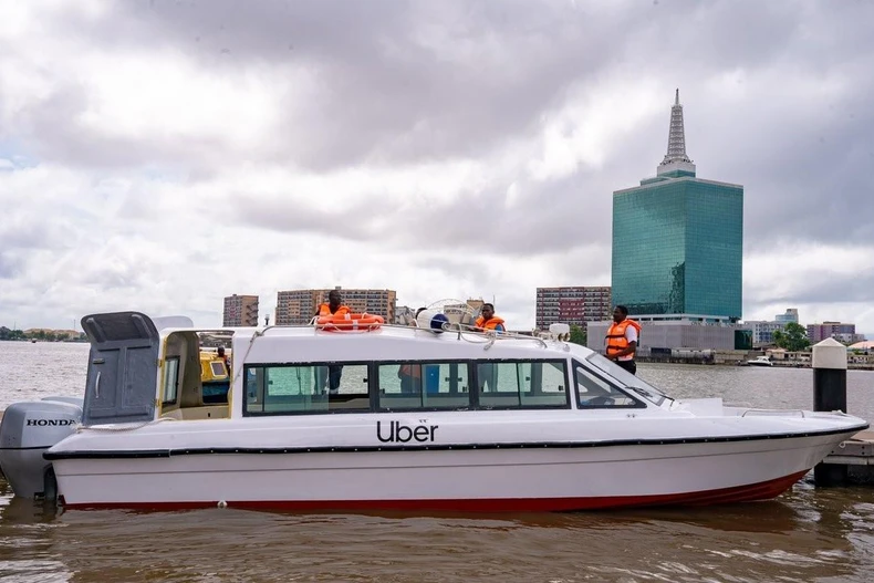Bến thuyền UberBoat tại thành phố Lagos, Nigeria. (Ảnh: TTXVN)