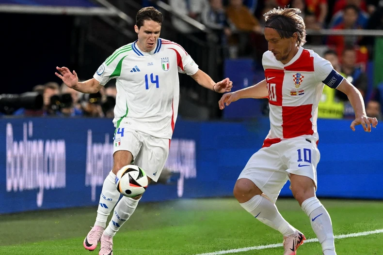 Italy cần phải giành tối thiểu một kết quả hòa trước Croatia để giành quyền đi tiếp. (Nguồn: Getty Images)