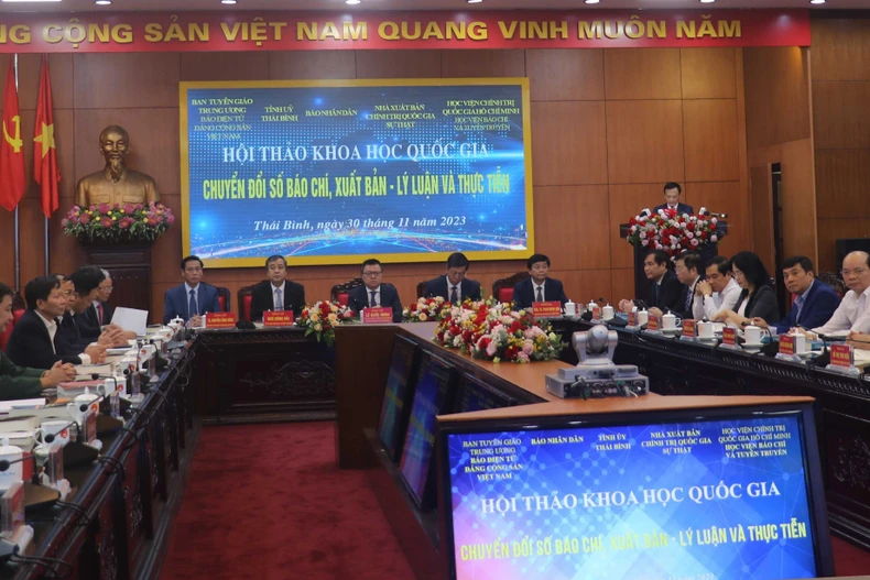 Quang cảnh hội thảo. (Ảnh: Công Hải/TTXVN) 