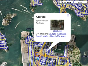 Các hình ảnh trong Street View. (Nguồn: Internet)