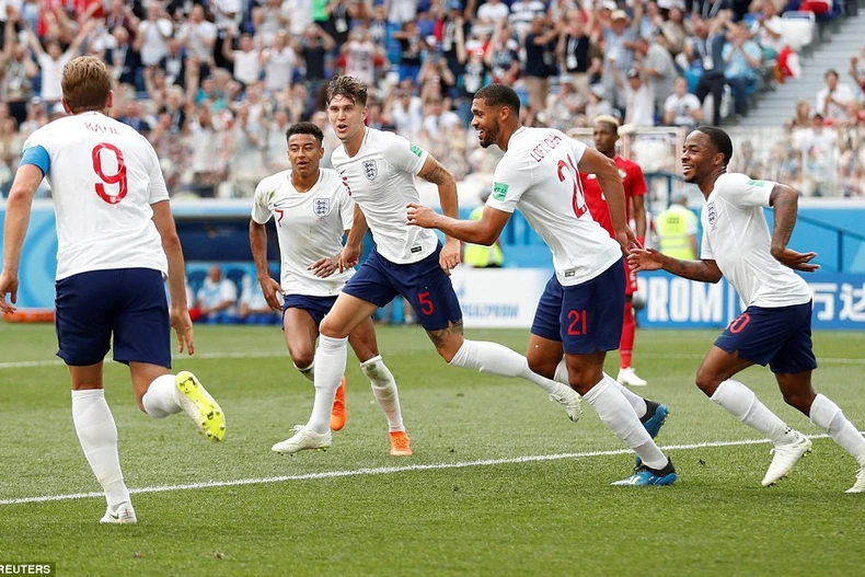 Anh trở thành đội tuyển tiếp theo vào vòng 1/8 World Cup 2018. (Nguồn: Reuters)