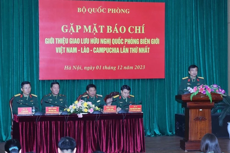 Toàn cảnh buổi họp báo. (Ảnh: Trọng Đức/TTXVN)