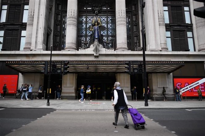 Một cửa hàng của Selfridges tại London (Anh). (Ảnh: AFP/TTXVN)