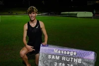 Vận động viên trẻ tuổi người New Zealand Sam Ruthe. (Nguồn: The Guardian)