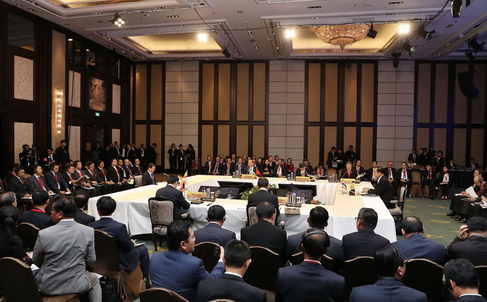 Toàn cảnh hội nghị ACMECS lần thứ 8. (Ảnh: Thống Nhất/TTXVN)