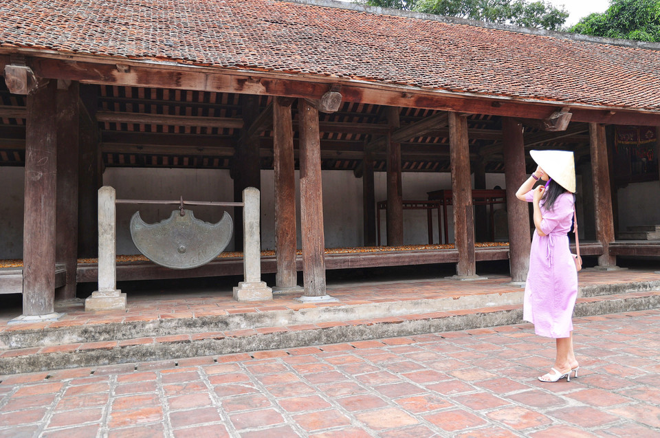 Khánh đồng. (Ảnh: Xuân Mai/Vietnam+)