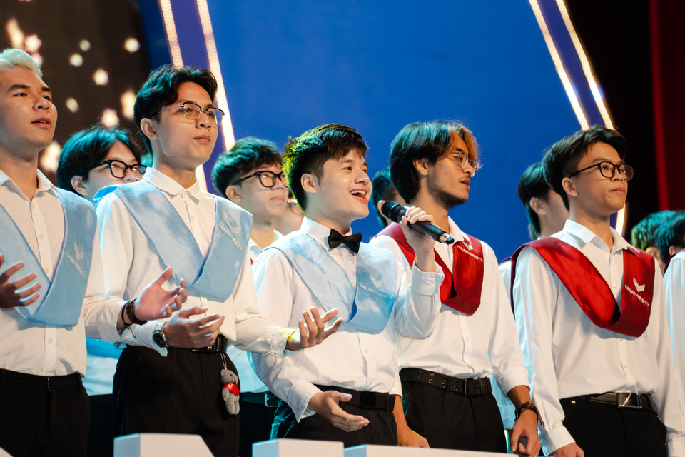 Năm học này đánh dấu lứa sinh viên đầu tiên của Viện Khoa học và Giáo dục Khai phóng của VinUni. (Nguồn: Vietnam+)