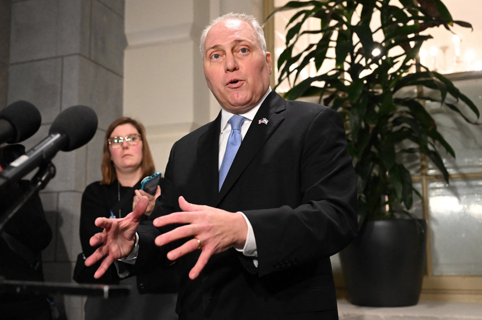 Phát biểu với báo giới, ông Scalise cho biết quyết định trên được đưa ra sau khi phe Cộng hòa không đạt nhất trí về việc bầu ông làm Chủ tịch Hạ viện. (Ảnh: AFP/TTXVN)