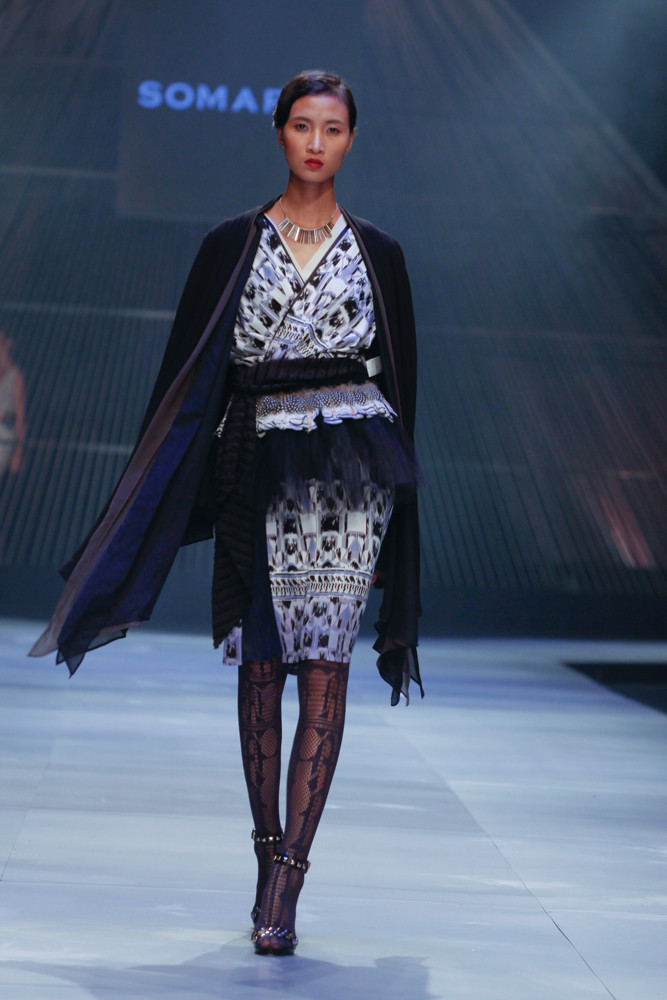 Và đan len cũng như macramé trong các phương pháp thiết kế vốn đã phổ biến trên các tạp chí thời trang Nhật Bản.(Ảnh: BTC)