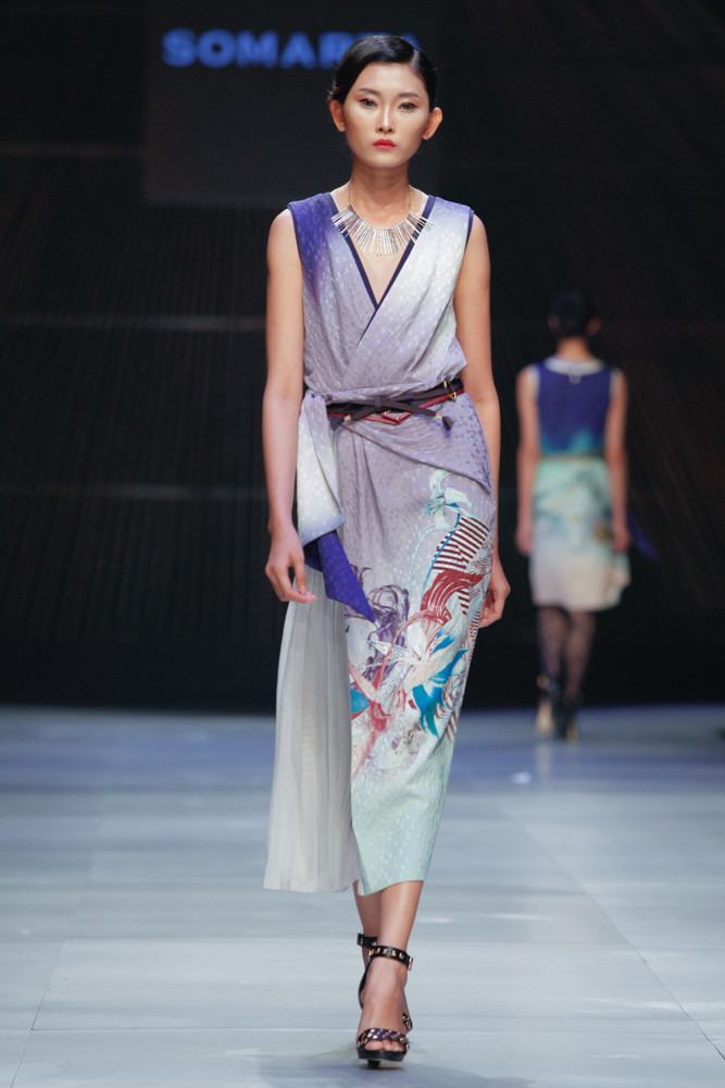 BST mà Hirokama mang đến Tuần lễ thời trang quốc tế Việt Nam lần này khiến giới mộ điệu không ngớt trầm trồ... (Ảnh: BTC)