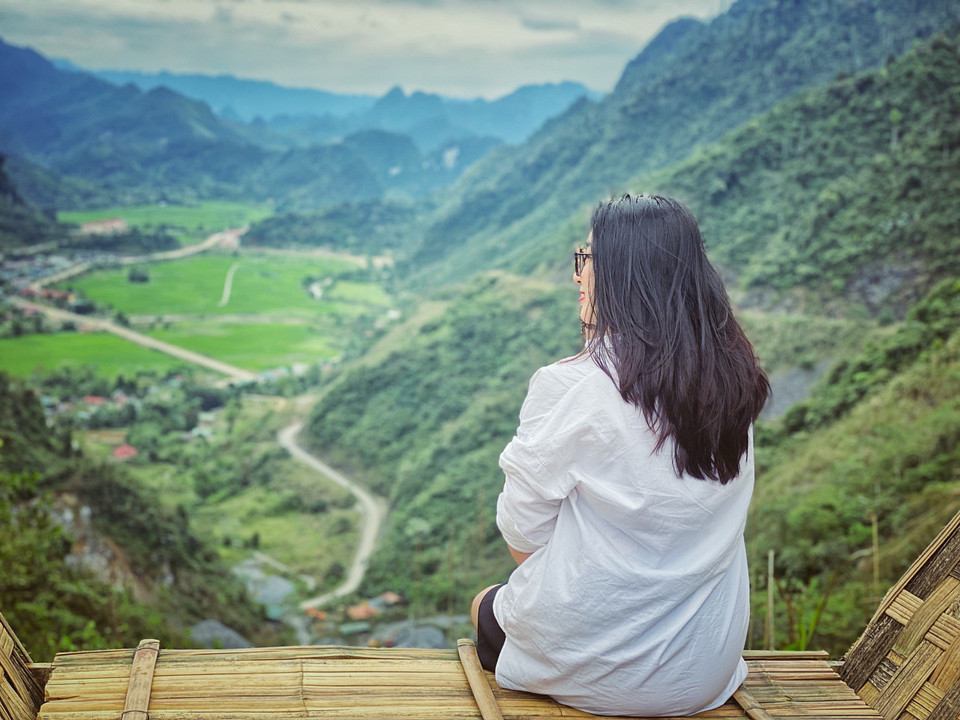 Địa phương cũng tăng cường các điểm check-in cho du khách. (Ảnh: Mai Mai/Vietnam+)