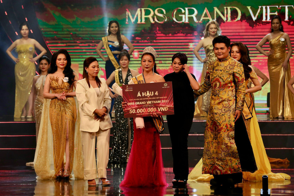 Á hậu 4. (Ảnh: Mai Mai/Vietnam+)