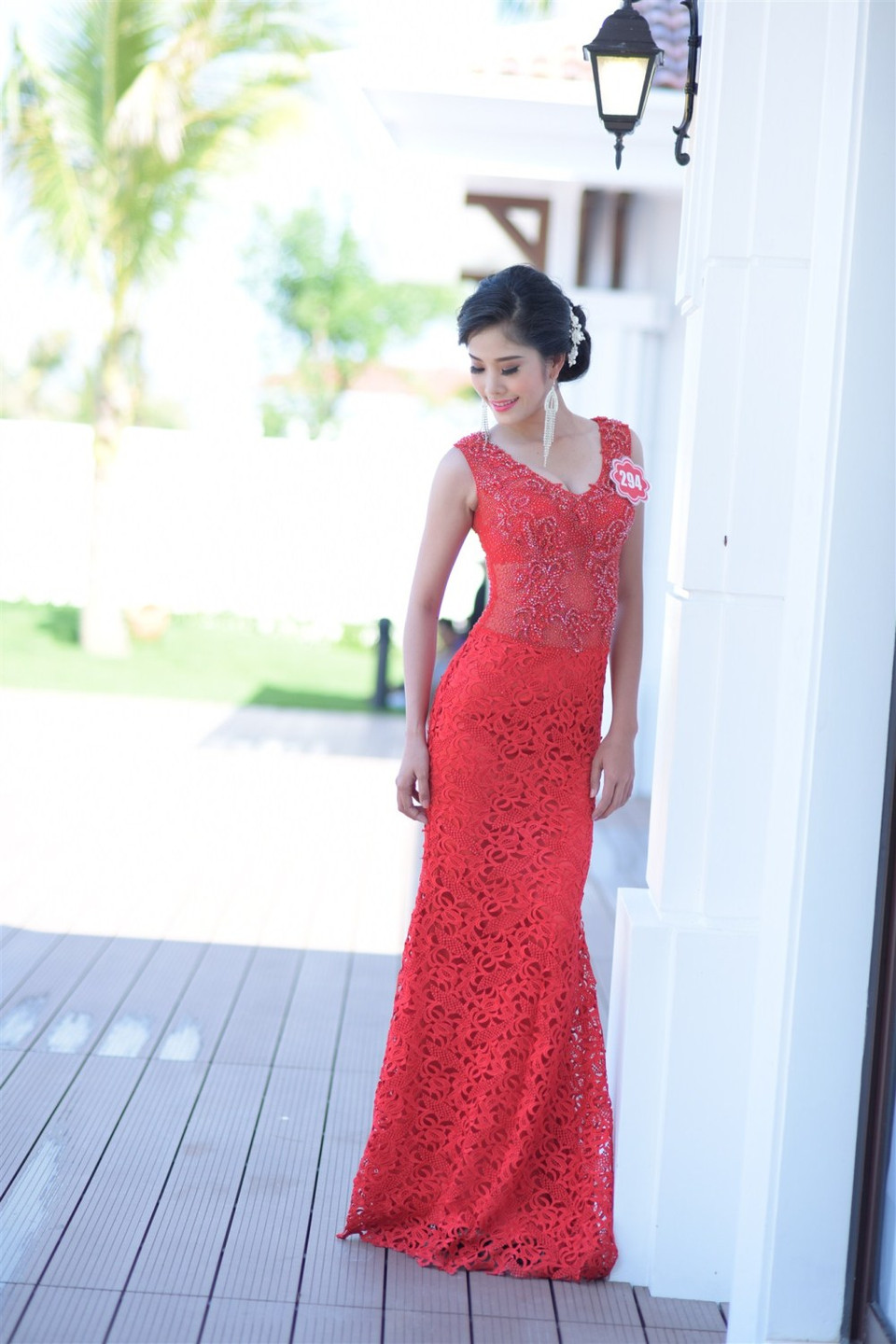 Thí sinh Nguyễn Thị Lệ Nam Em đến từ Tiền Giang. (Ảnh: BTC)