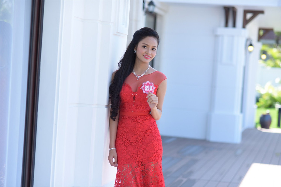 Thí sinh Từ Cao Thanh Thủy đến từ Kiên Giang. (Ảnh: BTC)