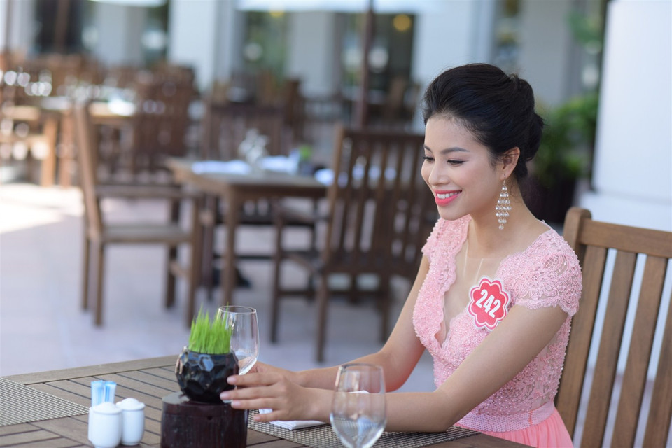 Thí sinh Phạm Thị Hương đến từ thành phố Hải Phòng. (Ảnh: BTC)