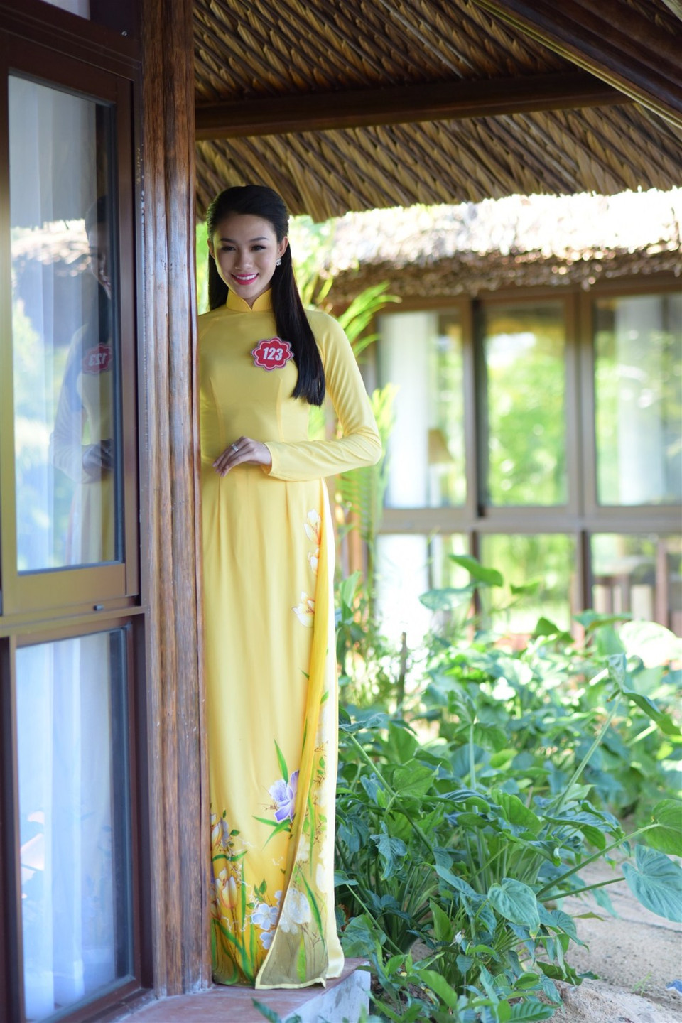 Thí sinh Lê Thị Ngân Hà đến từ thành phố Pleiku, Gia Lai. (Ảnh: BTC)