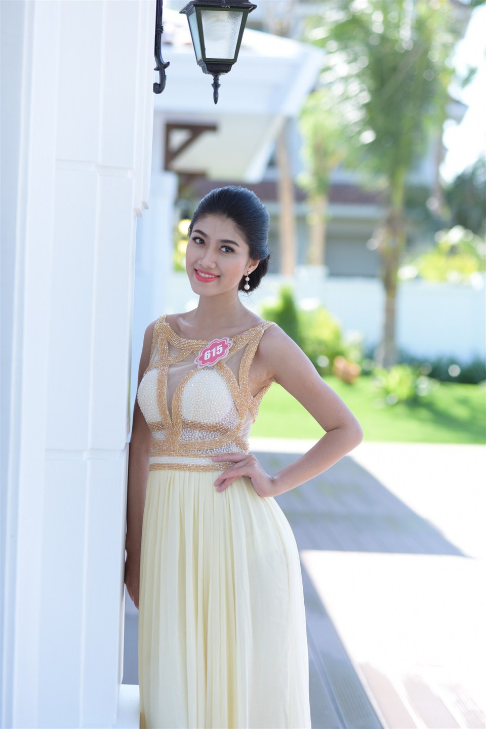 Thí sinh Huỳnh Ý Nhi đến từ Bà Rịa Vũng Tàu. (Ảnh: BTC)