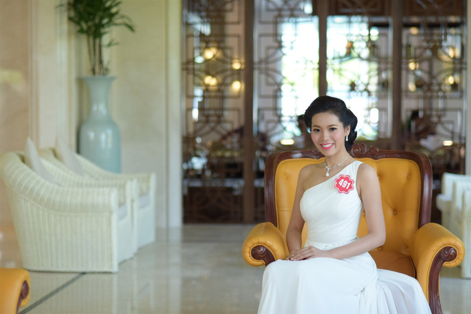 Thí sinh Nguyễn Huỳnh Trúc Mai đến từ Cần Thơ. (Ảnh: BTC)