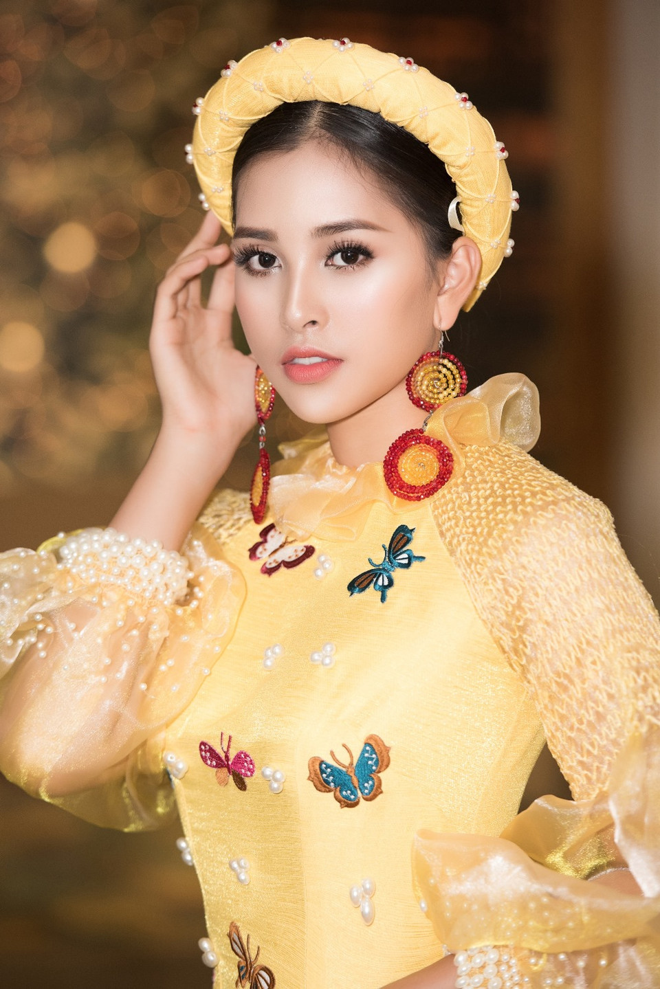  Sau khi trở về từ Miss World 2018, Hoa hậu Tiểu Vy liên tục trở thành vedette trong các sàn diễn thời trang. (Ảnh: Quang Đức)
