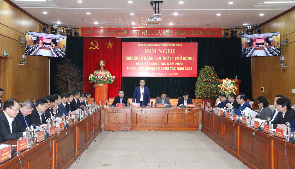 Quang cảnh hội nghị. (Ảnh: Phương Hoa/TTXVN)