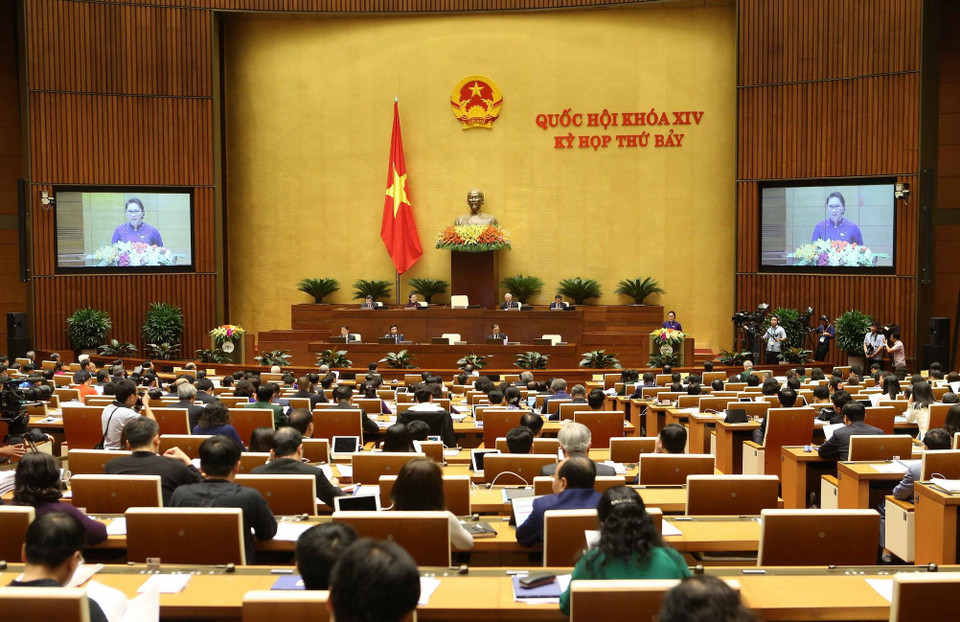 Quang cảnh khai mạc kỳ họp. (Ảnh: Doãn Tấn/TTXVN)