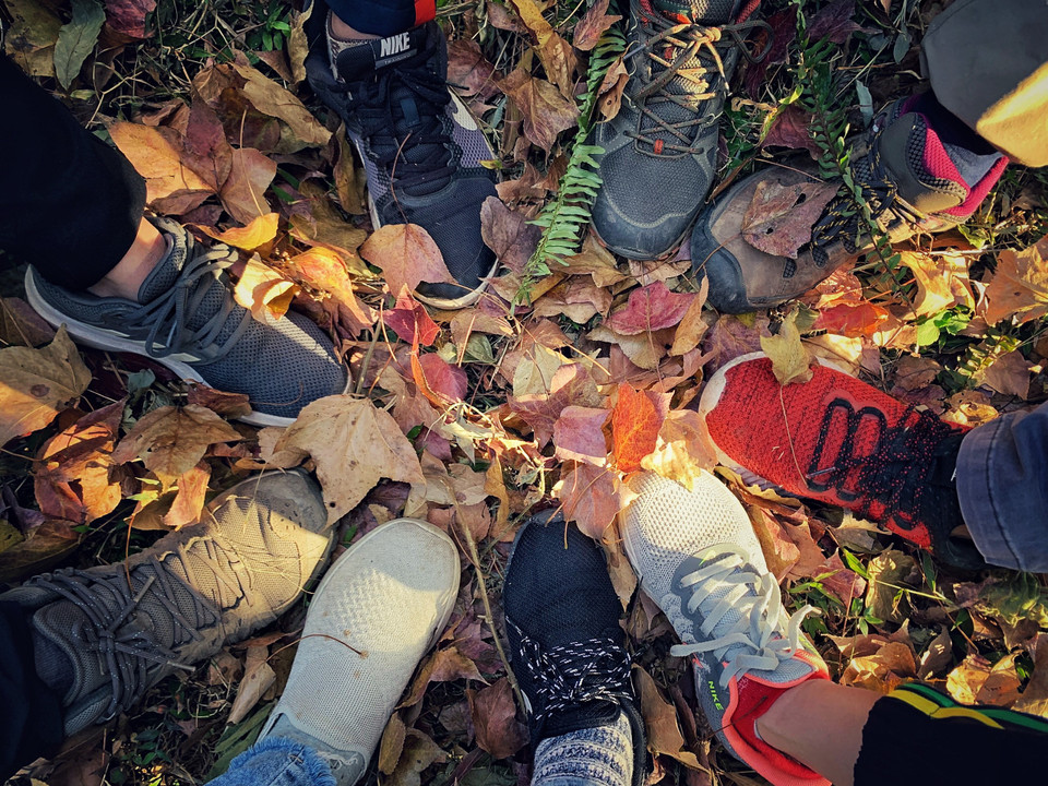 Những người trẻ có sức khỏe tốt và chung niềm đam mê núi rừng. (Ảnh: Xuân Mai/Vietnam+)