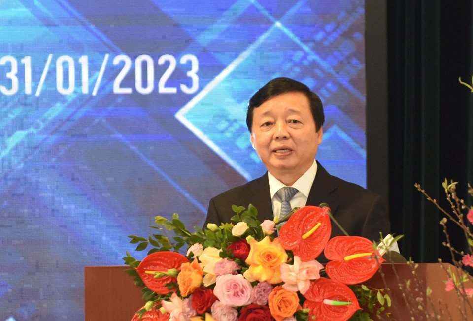 Phó Thủ tướng Trần Hồng Hà phát biểu. (Ảnh: TTXVN)