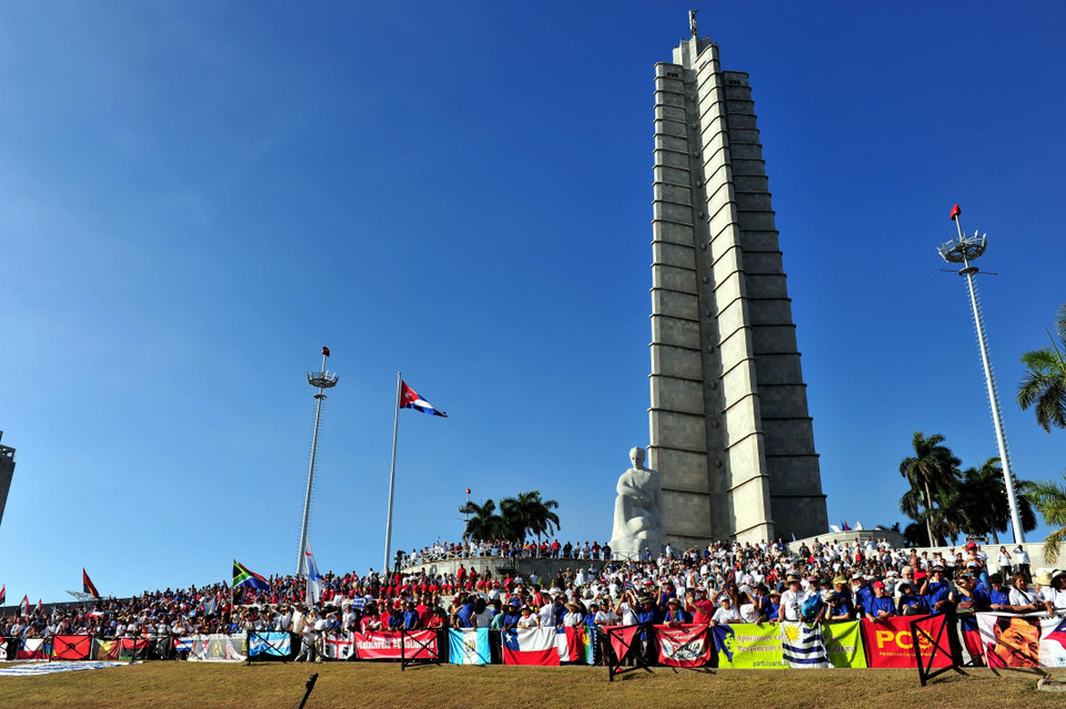 Quảng trường Cách mạng José Martí trong trong Ngày Quốc tế Lao động 1/5. (Ảnh: Lê Hà/TTXVN)