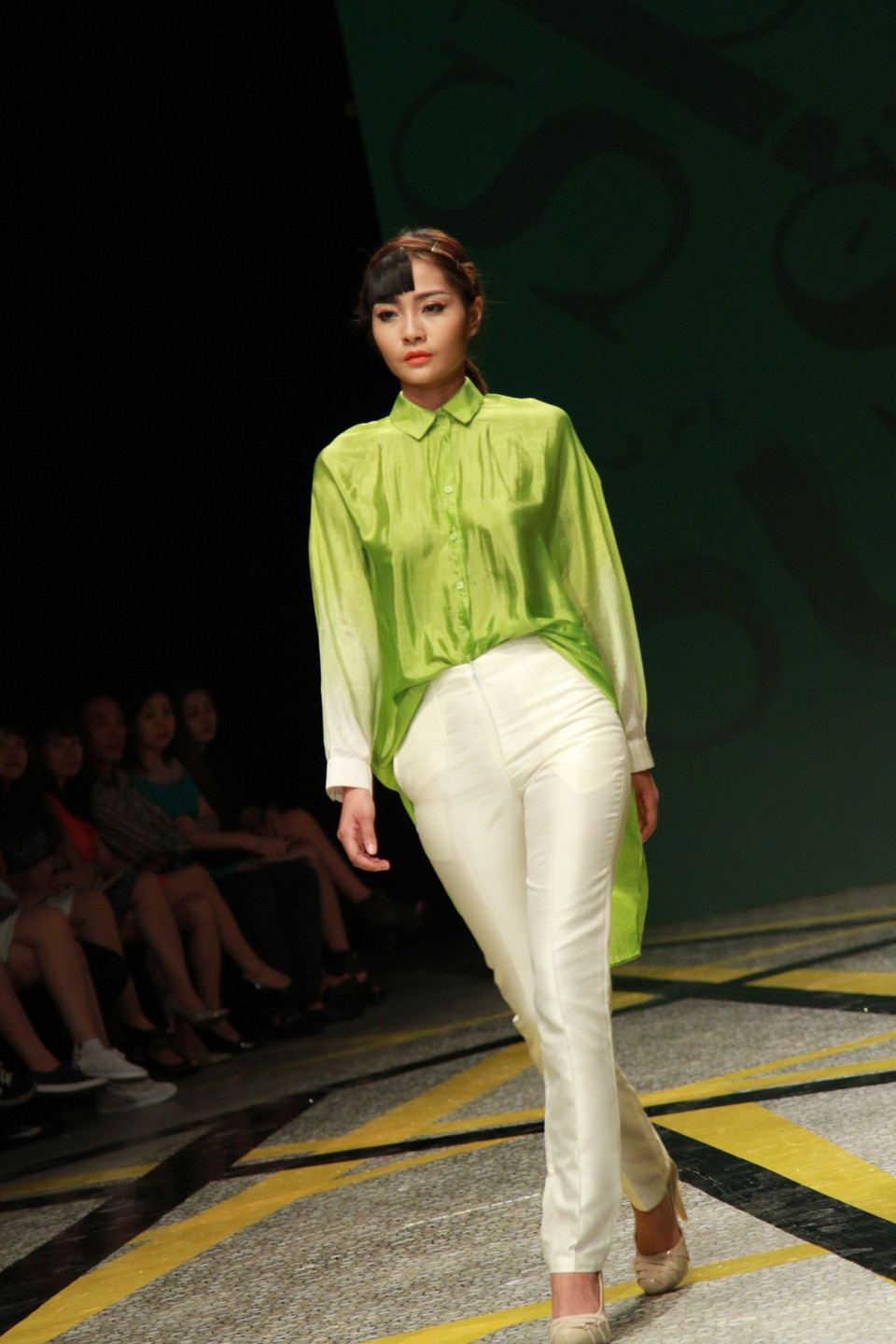 Việt Hà vẫn giữ được cả mùa Xuân tươi mát. (Ảnh: Xuân Mai/Vietnam+)