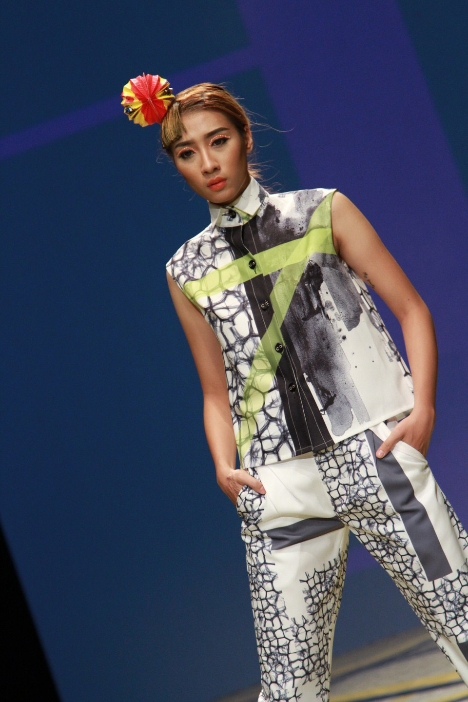 Các thiết kế tràn ngập không gian và cảm hứng dành cho mùa Hè. (Ảnh: Xuân Mai/Vietnam+)