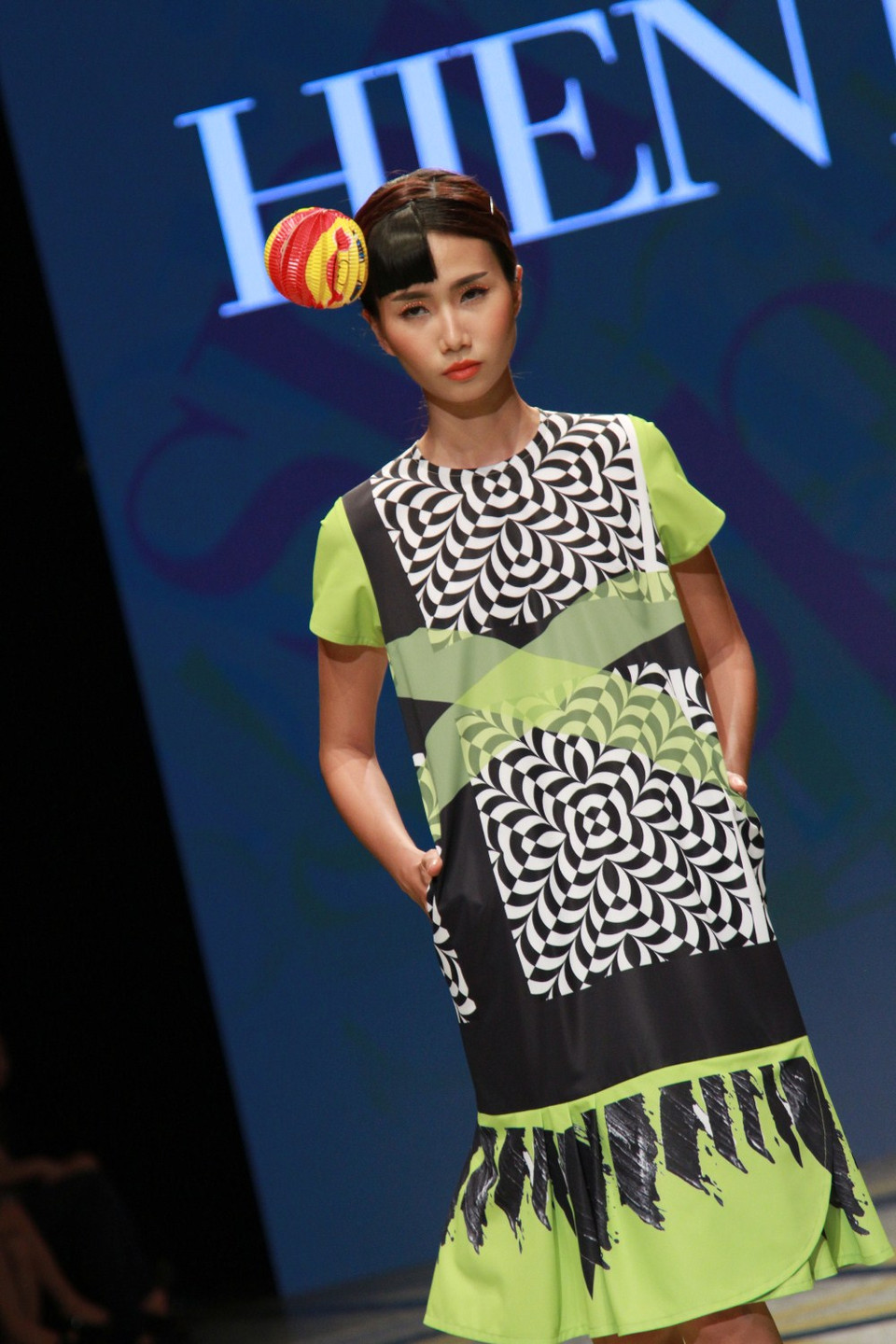 Các thiết kế Ready to Wear của Hiền Đặng đều có tính ứng dụng cao. (Ảnh: Xuân Mai/Vietnam+)