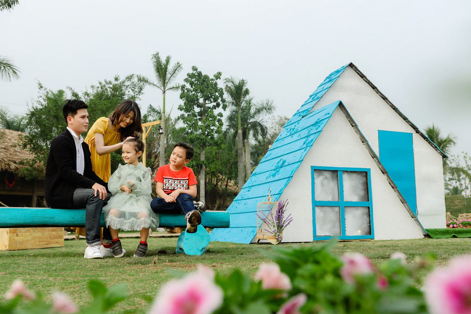 Để đảm bảo chất lượng hoa được tốt nhất, Lễ hội Xuân Ecopark 2020 sẽ được tổ chức trong một tuần. (Ảnh: CTV/Vietnam+)