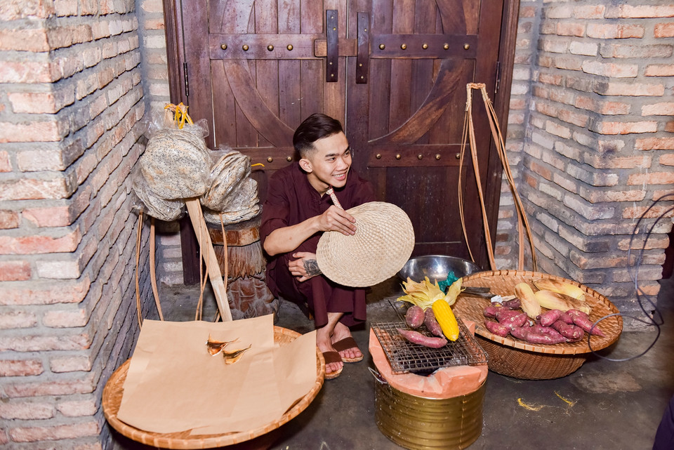 Một góc quê. (Ảnh: CTV/Vietnam+)