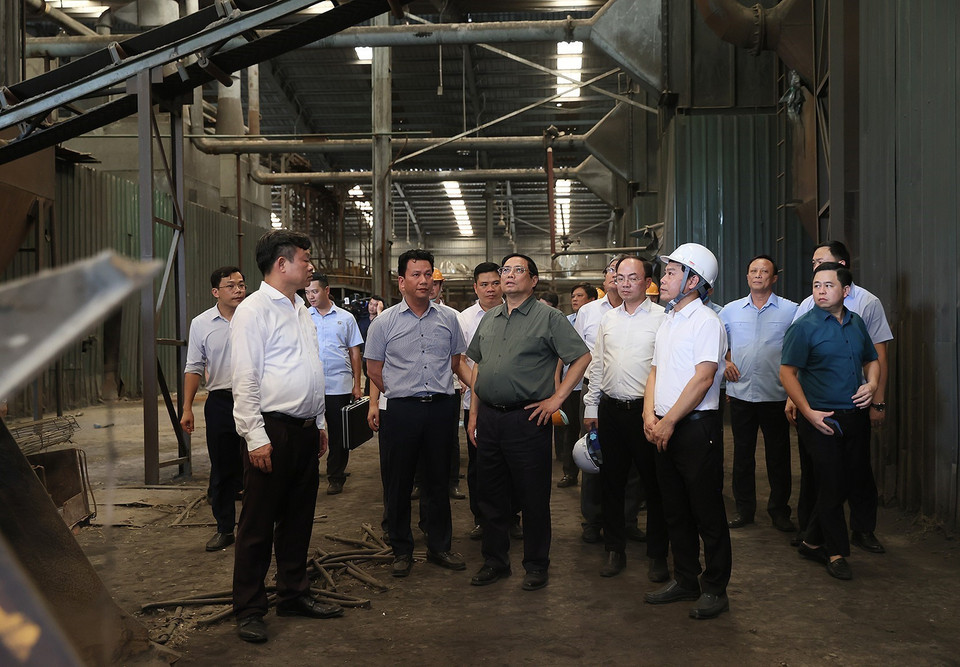 Nhà máy Sắt xốp Bắc Kạn có quy mô sản xuất 100.000 tấn/năm đã dừng hoạt động từ năm 2016 đến nay. (Ảnh: Dương Giang/TTXVN)