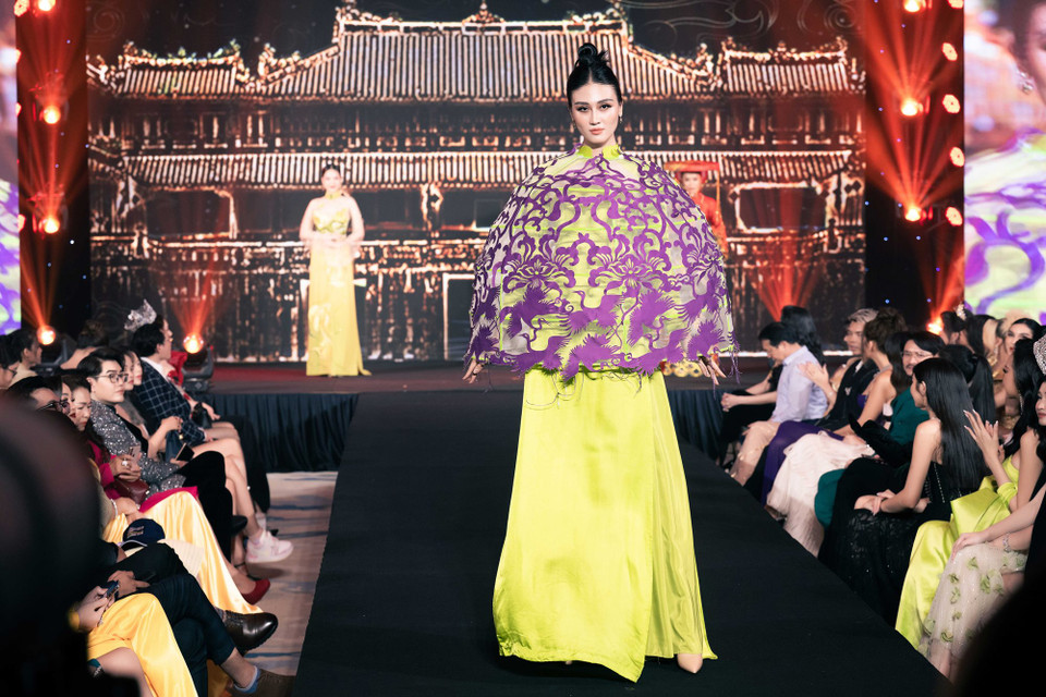 Người đẹp Anh Thư. (Ảnh: CTV/Vietnam+)