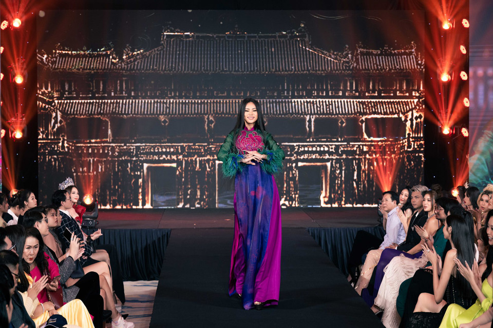 Người đẹp Mỹ Ái. (Ảnh: CTV/Vietnam+)