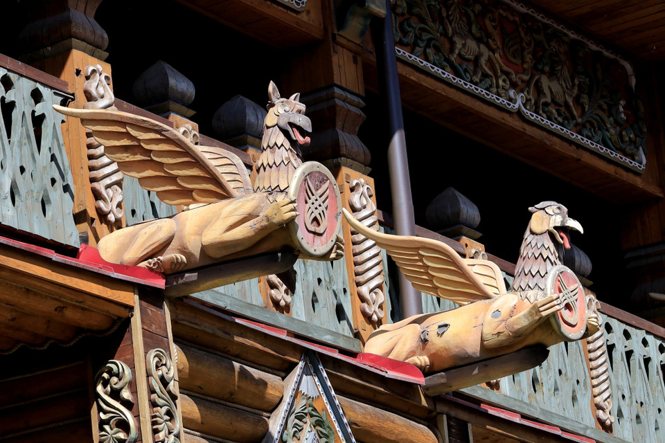 Các công trình được xây dựng theo lối kết hợp các yếu tố kiến trúc cổ xưa cùng những nét đặc trưng của kiến trúc Nga qua các thời kỳ. (Ảnh: Trần Hiếu/TTXVN)