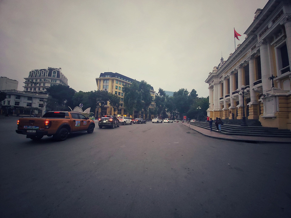 Du lịch Caravan là hình thức du lịch bằng xe ôtô tự lái hoặc phương tiện di chuyển cá nhân theo nhóm từ hai người trở lên theo đường bộ. (Ảnh: CTV/Vietnam+)