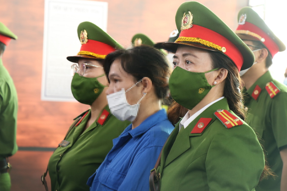 Bị cáo H wuêñ Eban tại phiên tòa. (Ảnh: Nguyễn Dũng/TTXVN)