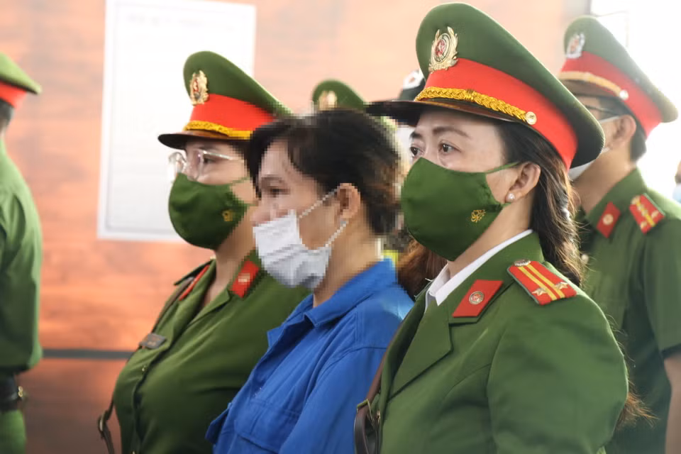 Bị cáo H wuêñ Eban tại phiên tòa. (Ảnh: Nguyễn Dũng/TTXVN)