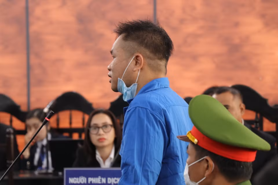 Bị cáo Y Sôl Niê tại phiên tòa. (Ảnh: Nguyễn Dũng/TTXVN)